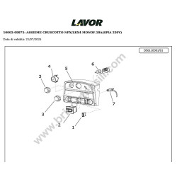 Lavor Pressure Cleaner NPX 1211XP M Parts Drawing - 4