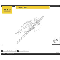 Stanley Fatmax Esploso Ricambi per SXFPW21MPE - 4