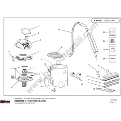 Lavor VENTI P Parts Drawing