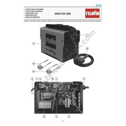 Telwin Spare Parts Drawing for Inductor 3000