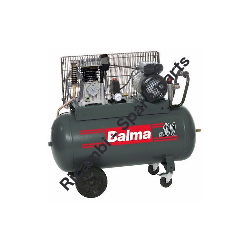 BALMA NS19-100 CT3 V400 Parts Drawing