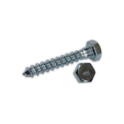 Zincplated Wood screws Hex Head