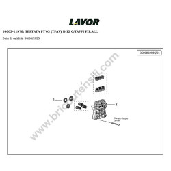 Lavor Pressure Cleaner TYPHOON 23 Parts Drawing - 4