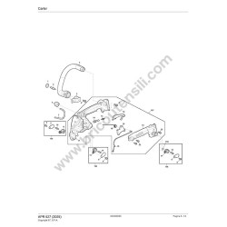 Alpina Chainsaw APR 527 Spare Parts Drawing