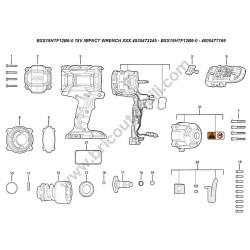 AEG BSS18HTF12B6-0 Avvitatore ad Impulsi Esploso Ricambi