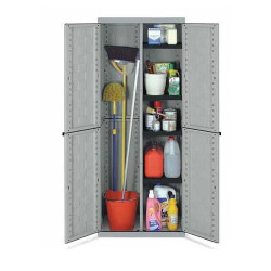 Wardrobe with 2 doors brush holder