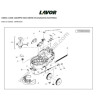Lavor Floor Scrubber Drier L1 36B CBT Parts Drawing - 2