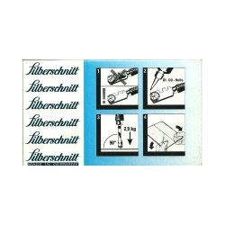 Cutting-universal glass cutting silberschinitt