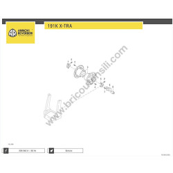 AR Pressure Cleaner 191K X-TRA Parts Drawing - 1