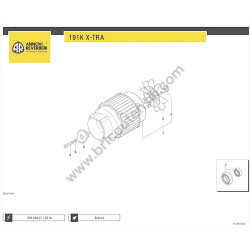 AR Pressure Cleaner 191K X-TRA Parts Drawing - 4