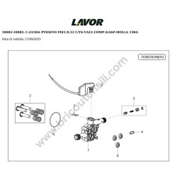 Lavor MISTRAL PLUS 110 Esploso Ricambi - 3