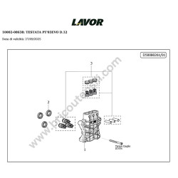 Lavor MISTRAL PLUS 110 Esploso Ricambi - 4