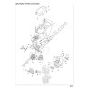 Dolmar Chain Saw PS352 Parts Drawing - 1