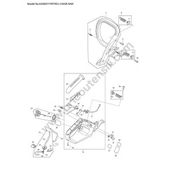 Makita Motosega EA3601F Esploso Ricambi