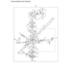 Makita EA3601F Parts Drawing - 5