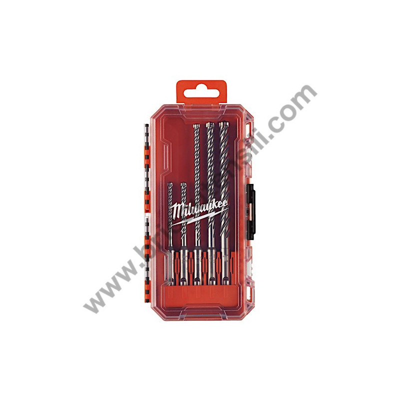 MILWAUKEE SDS-Plus M4 Set Drill Bits - 4932498297