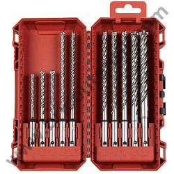 MILWAUKEE Kit Punte SDS-Plus M4 - 4932500062