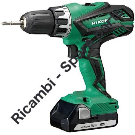 Hitachi Spare Parts for Cordless Impact Driver Drill DV18DL
