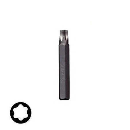 Inserto Torx pieno attacco esagonale 10x75 mm