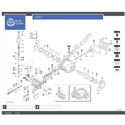 Annovi Reverberi AR1447 Parts Drawing - 1