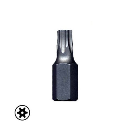 Bits - Torx with hole hexagonal connection 10x30 mm