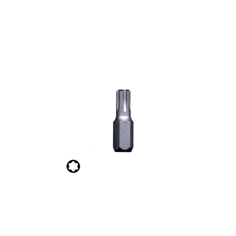 Inserto Impronta Ribe Piena attacco esagonale 10x30 mm
