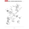 Makita Drill DHP484 Parts Drawing