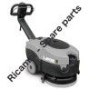 Lavor Floor Scrubber Drier QUICK 36E Parts