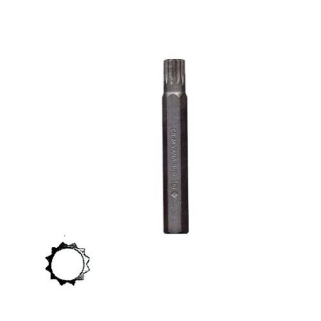 Inserto Impronta XZN Piena attacco esagonale 10x75 mm