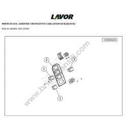 Pistola S’09C 6.001.0073 con Attacco Rapido per idropulitrici Lavor