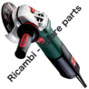 Metabo Smerigliatrice WEV 15-125 Quick Ricambi