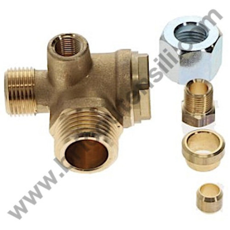 CECCATO Check Valve 1/2M D.10 Left