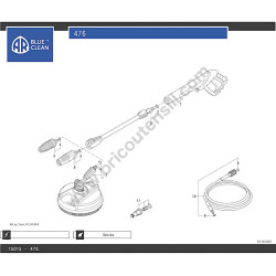 Tubo per Idropulitrice Annovi & Reverberi Blu Clean 142