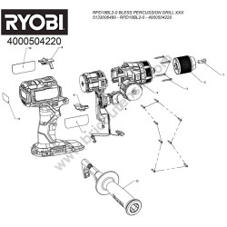 RYOBI RPD18BL2-0 Esploso Ricambi