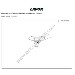 Lavor LKX1510GL Spare Parts Drawing - 6