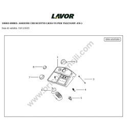 Lavor LKX1510GL Spare Parts Drawing - 7