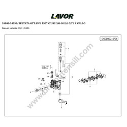 Lavor LKX1510GL Spare Parts Drawing - 10
