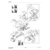 Alpina Chainsaw ACS 39 Spare Parts Drawing - 1