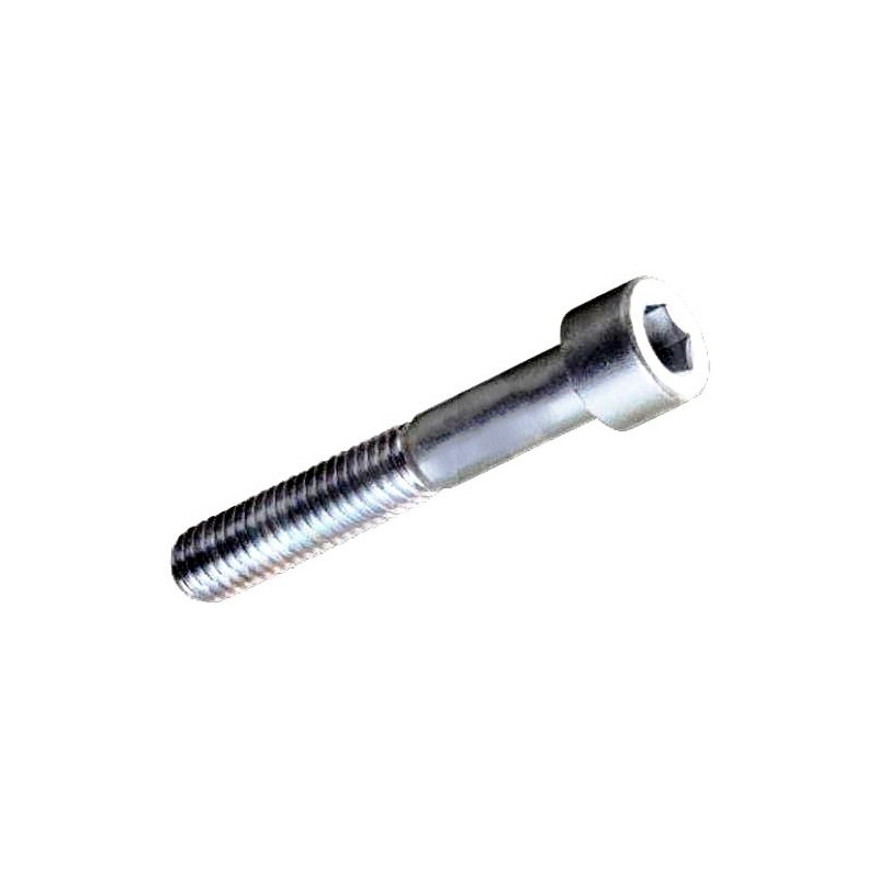 Zincplated steel metal screws hex head set 5 mm