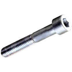 Zincplated steel metal screws hex head set 8 mm