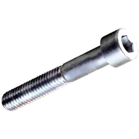 Zincplated steel metal screws hex head set 8 mm