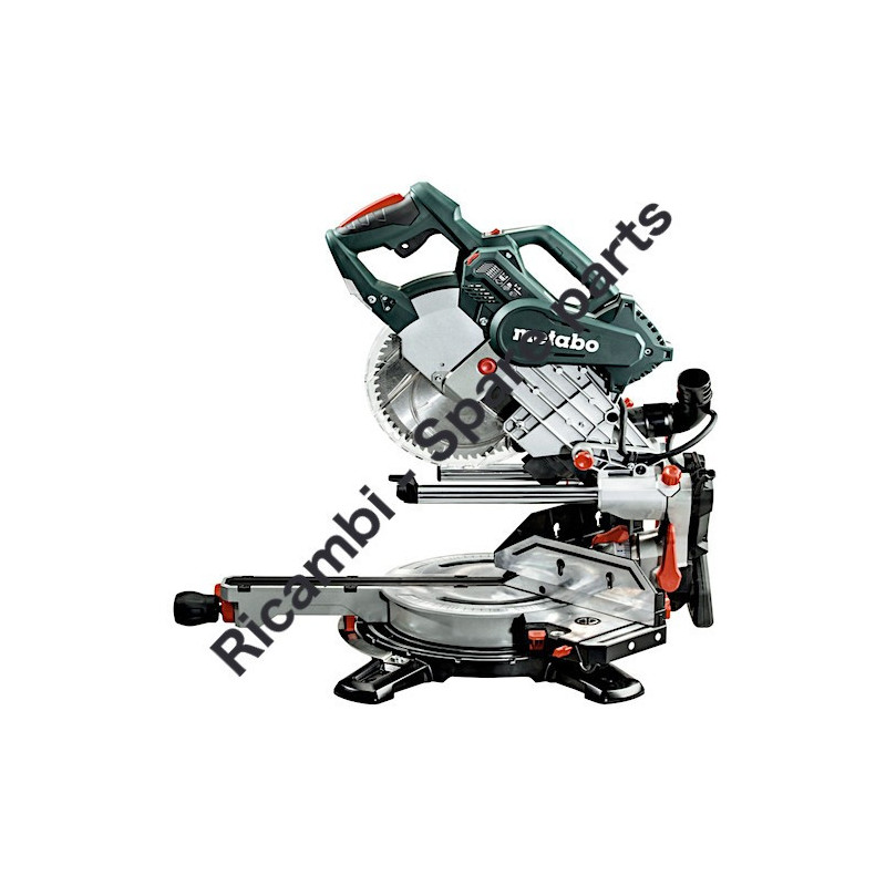Metabo Mitre Saw KGSV 72 Xact SYM Parts