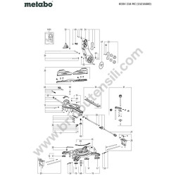 Metabo Mitre Saw KGSV 216 MC Parts Drawing