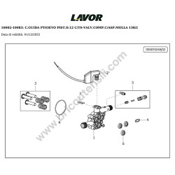 Lavor Pressure Cleaner Temporale 19 Parts Drawing - 5