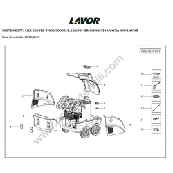 Lavor Idropulitrice LKX 2015LPT Esploso Ricambi