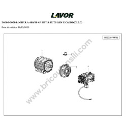 Lavor Pressure Cleaner LKX 2015LPT Parts Drawing - 5