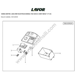 Lavor Idropulitrice LKX 2015LPT Esploso Ricambi - 7