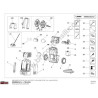 Lavor Pressure Cleaner FORCE 145 Parts Drawing