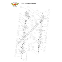 Meccanica Benassi MF 225 Spare Parts Pag.9