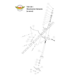 Ricambi Alpina per Motosega A 305